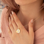 925 Sterling Silver Sun And Love Necklace