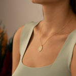 925 Sterling Silver Zodiac Coin Necklace