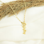 925 Sterling Silver Paperclip Chain Necklace With Name,