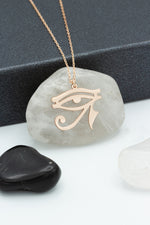 925 Sterling Silver The Eye Of Horus Necklace