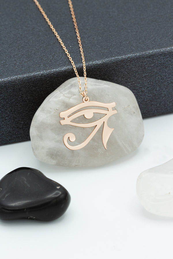 925 Sterling Silver The Eye Of Horus Necklace