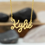 925 Sterling Silver Tiny Name Necklace