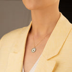 925 Sterling Silver Shield Pendant Necklace