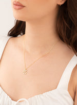 925 Sterling Silver Monogram Necklace