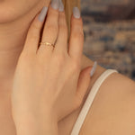 925 Sterling Silver Tiny Star Ring