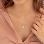 925 Sterling Silver Evil Eye Necklace