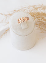 925 Sterling Silver Olive Leaf Ring