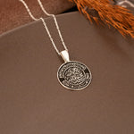 925 Sterling Silver Tevhid Dualı Necklace