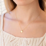 925 Sterling Silver Saturn Necklace