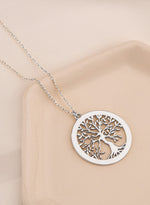 925 Sterling Silver Boş Hayat Ağacı