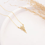925 Sterling Silver Arwen Eflique Evenstar Lotr Minimalist Necklace
