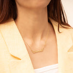 925 Sterling Silver Wing Name Necklace