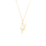 925 Sterling Silver Om Breathe Necklace