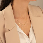 925 Sterling Silver Personalised Initial Name (Halley)