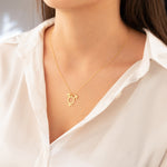 925 Sterling Silver Transgender Symbol Necklace