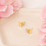 925 Sterling Silver Elephant Studs