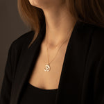 925 Sterling Silver Om Necklace
