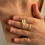 925 Sterling Silver Egyptian Mythology Necklace