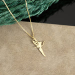 925 Sterling Silver Tinker Bell Necklace