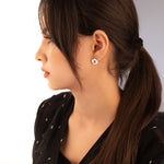 925 Sterling Silver Star Wars Ahsoka Earrings