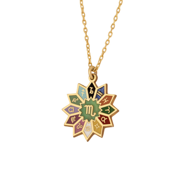 925 Sterling Silver Zodiac Necklace