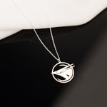 925 Sterling Silver Ezra Symbol Necklace