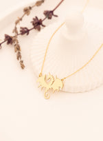 925 Sterling Silver Dragon Dragonfly Necklace
