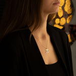 925 Sterling Silver Om Necklace
