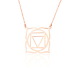 925 Sterling Silver Root Chakra Necklace