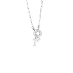 925 Sterling Silver Paperclip Chain Necklace With Name,