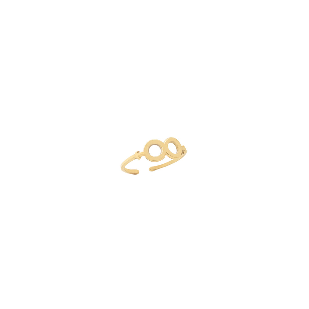 925 Sterling Silver Gay Symbol Ring