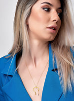 925 Sterling Silver Bir Tarafı Heart Initial Dangle Drop Diger Tarafı Doğum Taş Dangle Drop Necklace