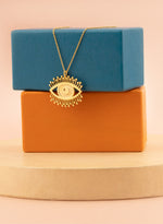 925 Sterling Silver Eye Necklace