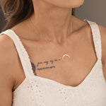 925 Sterling Silver Crescent Moon Ring Holder