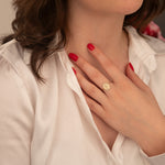925 Sterling Silver Birth Flower Ring 575