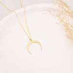 925 Sterling Silver Crescent Moon Ring Holder