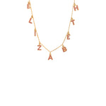 925 Sterling Silver Personalised Initial Name (Halley)