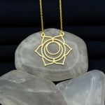 925 Sterling Silver Sacral Chakra Necklace