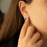 925 Sterling Silver Earjacket Circle