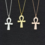 925 Sterling Silver Ankh Necklace