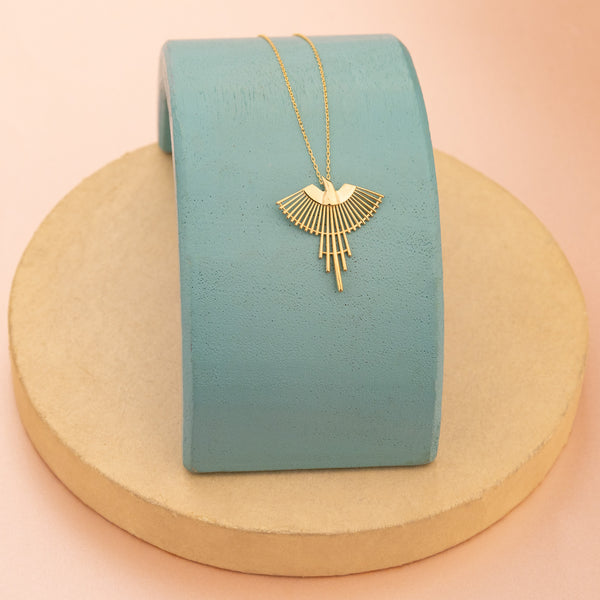 925 Sterling Silver Anka Kusu Necklace