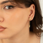 925 Sterling Silver Halloween Threader Earrings