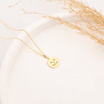 925 Sterling Silver Pumpkin Necklace