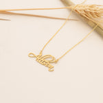 925 Sterling Silver Custom Name Necklace