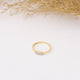 925 Sterling Silver Crystal Pave Di̇kdörtgen Ring