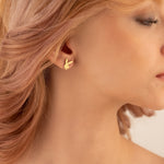 925 Sterling Silver Playboy Bunny Studs