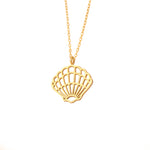 925 Sterling Silver Sea Shell Necklace