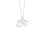 925 Sterling Silver The Eye Of Ra Necklace