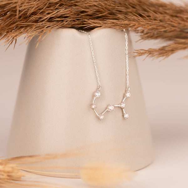 925 Sterling Silver Yay Burcu Star Hari̇tasi Necklace Nsp50031-9
