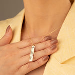 925 Sterling Silver Personalized Medical Alert Necklace
